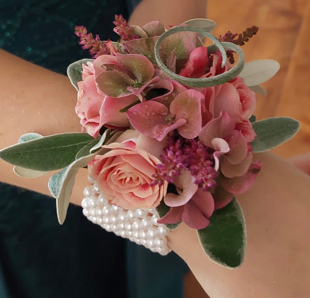 Vintage Pink Debs Corsage