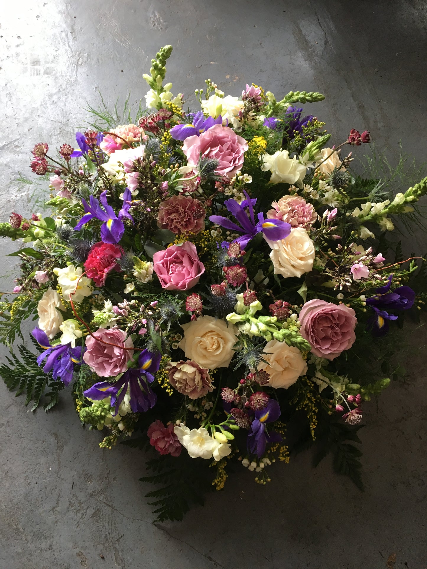 wild floral posy