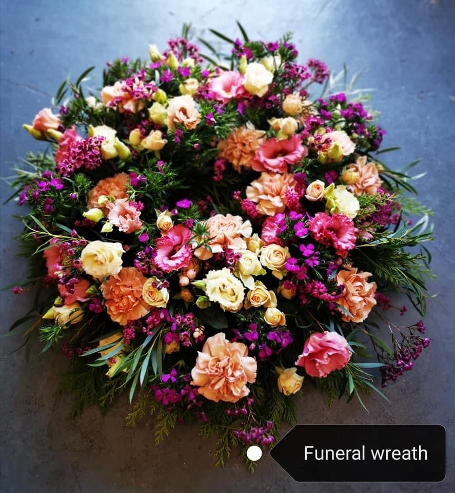 sympathy wreath