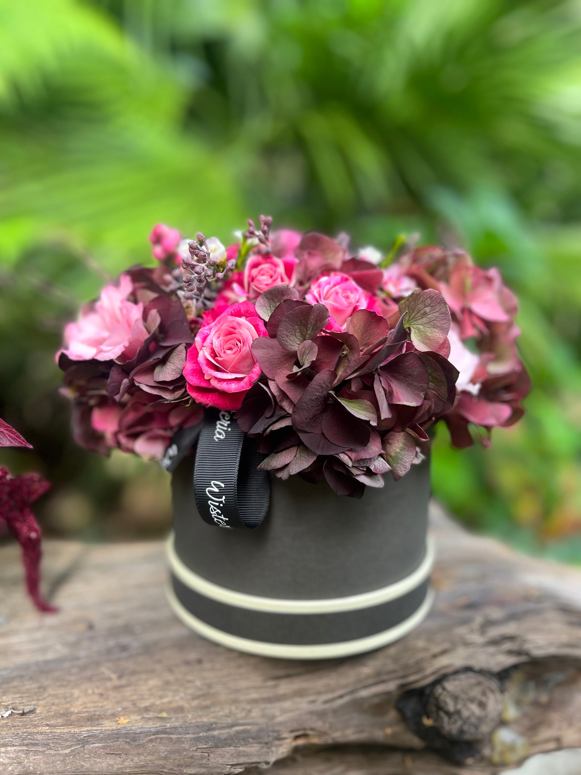 Floral Hat Box