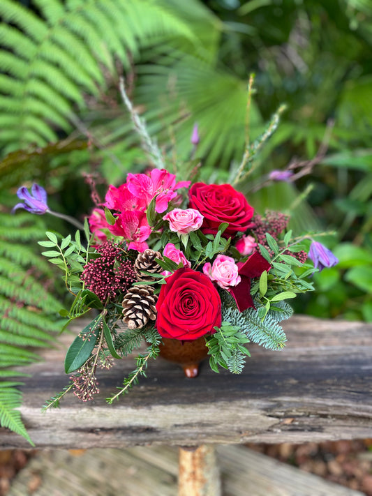 Chic Christmas Pot