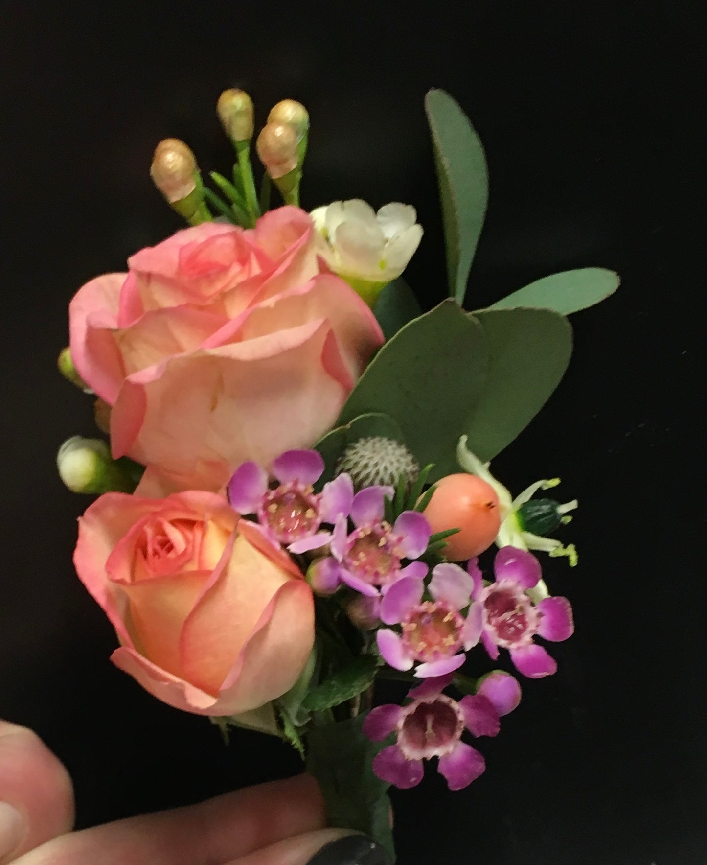 Vintage Pink Debs Corsage